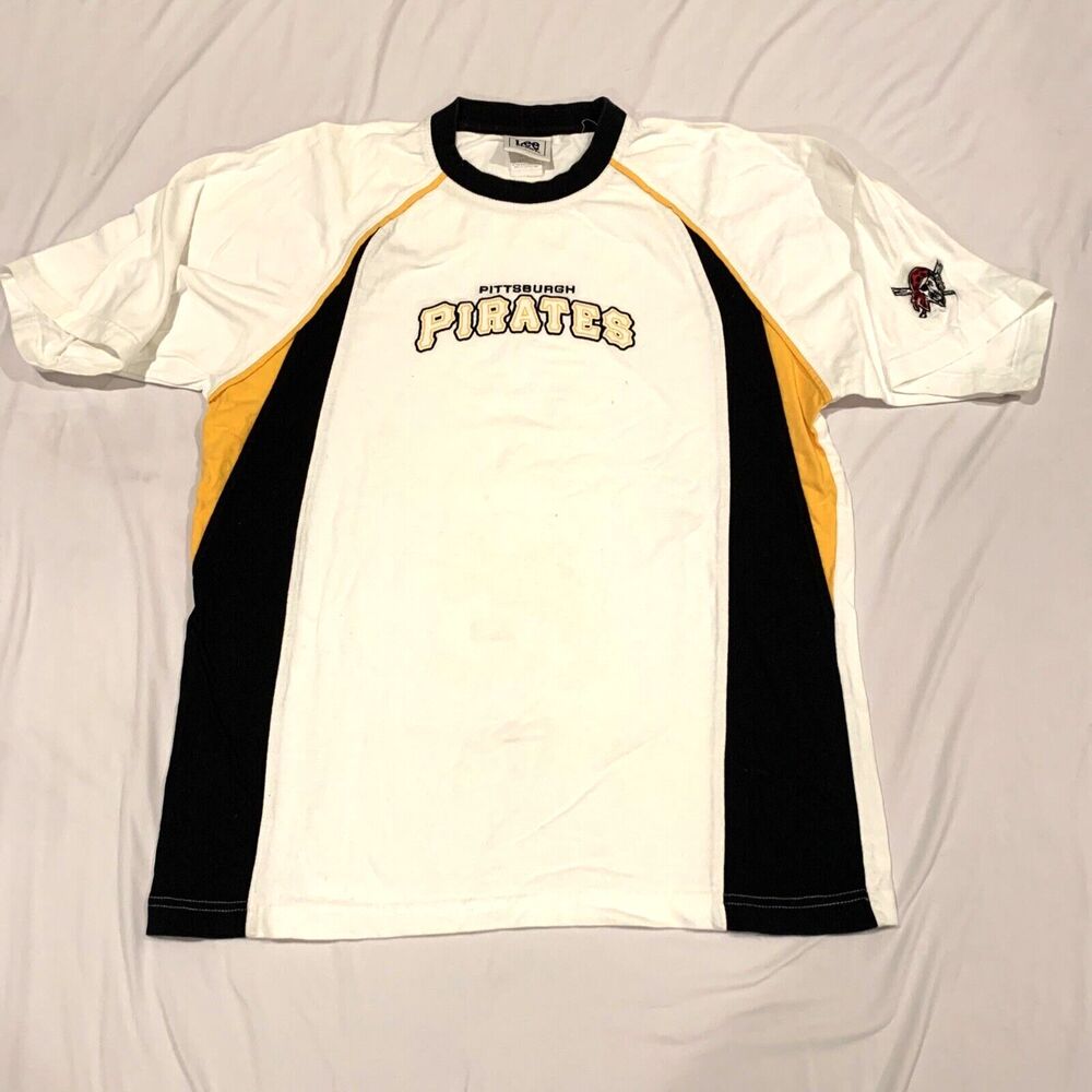 Vintage Y2K Lee Sports MLB Baseball Pittsburgh Pirates Shirt Size L